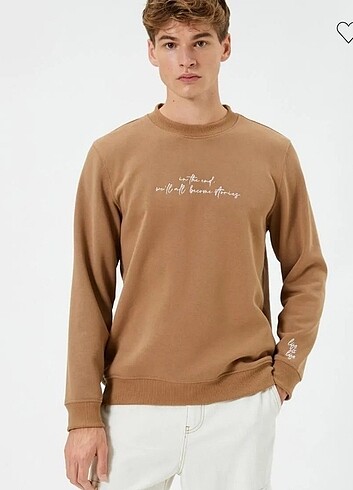 xl Beden Koton sweatshirt