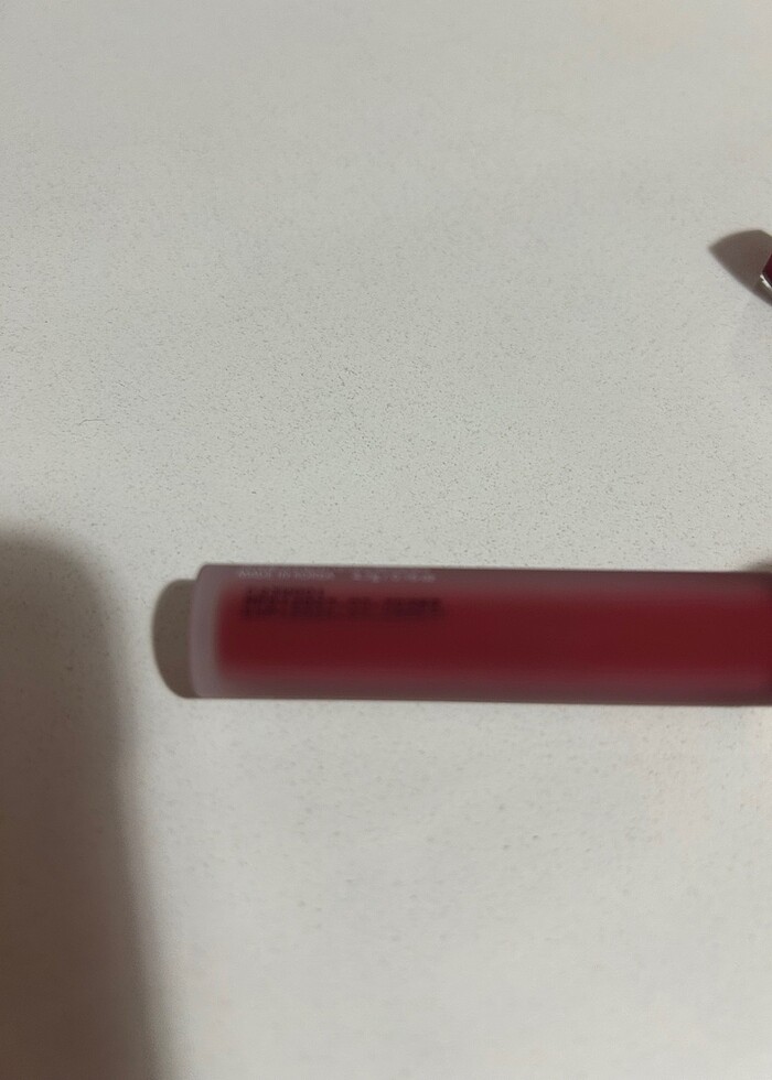 Village 11 Factory Velvet Fit Lip Tint Melted Cherry - Görsel 3