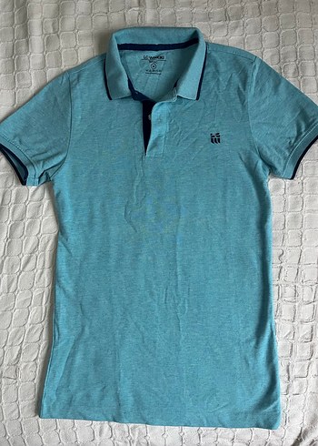 Lcw Mavi Kısa Kollu Polo Tişört - Görsel 2
