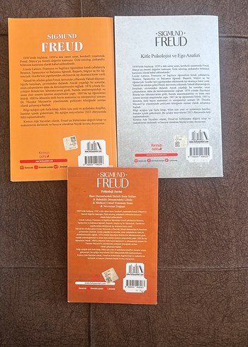 Sigmund Freud Kitap Seti - Psikoloji ve Ego Analizi