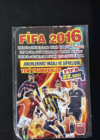 FIFA 2016 FUTBOLCU KARTLARI 10LU KOLEKSİYONLUK - Görsel 2
