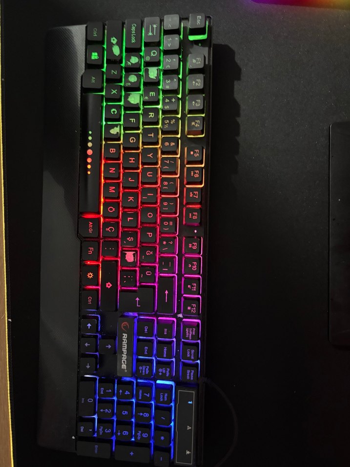 RAMPAGE KB-R66 OYUNCU KLAVYESİ - Görsel 3