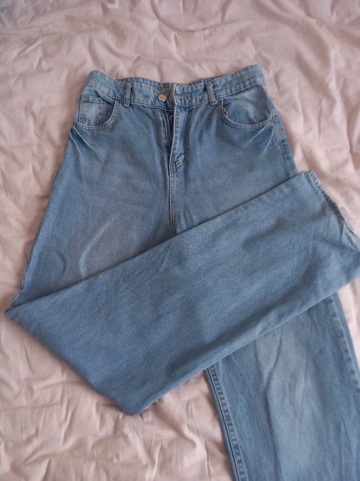 Jean hasarsiz bol paca - Görsel 2