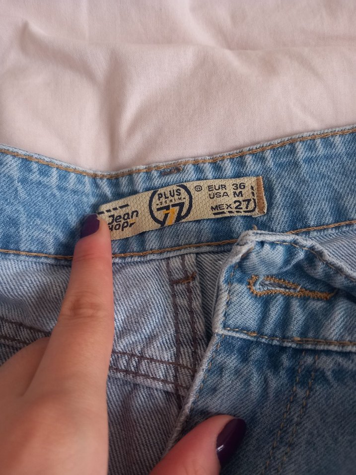 Jean hasarsiz bol paca - Görsel 3