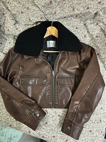 Stradivarius Stradivarius marka biker ceket