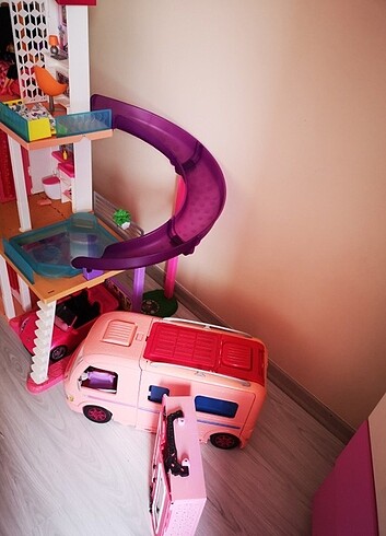 Beden Renk Barbie rüya evi Barbie barbie arabalar