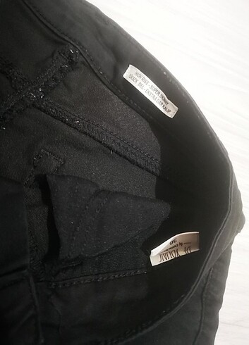 36 Beden siyah Renk Skiny pantolon 