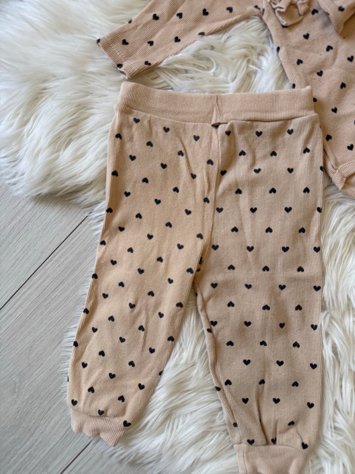 Kız Bebek Fırfırlı Uzun Kollu Takım - Görsel 4