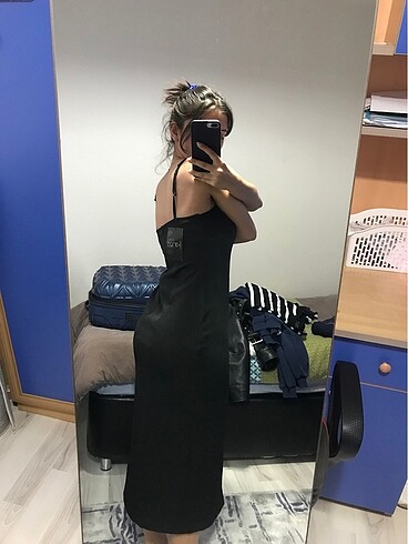 s Beden siyah Renk Elbise