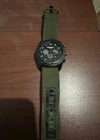 Yeşil Kumaş Kayışlı Diesel Erkek Kol Saati - Görsel 7