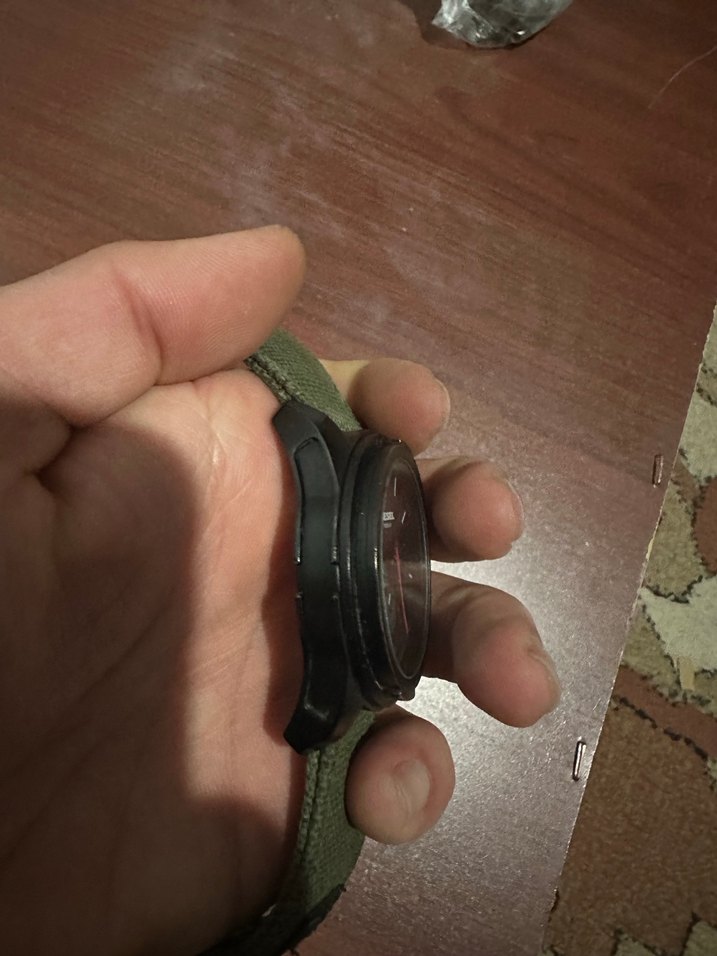 Yeşil Kumaş Kayışlı Diesel Erkek Kol Saati - Görsel 5