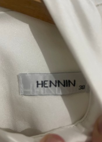 Drapeli Uzun Beyaz Nikah Abiye Elbise - Görsel 5