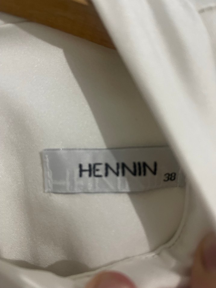 Drapeli Uzun Beyaz Nikah Abiye Elbise - Görsel 5