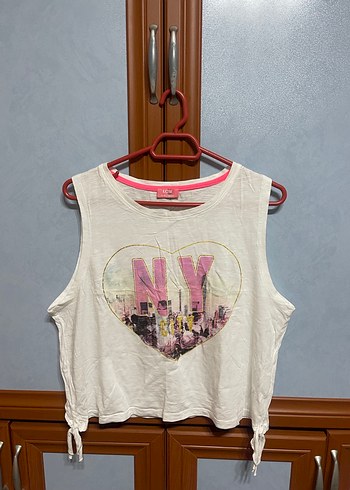 Kız Çocuk Pembe Pamuklu Baskılı Takım - Görsel 7