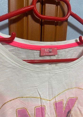 Kız Çocuk Pembe Pamuklu Baskılı Takım - Görsel 3