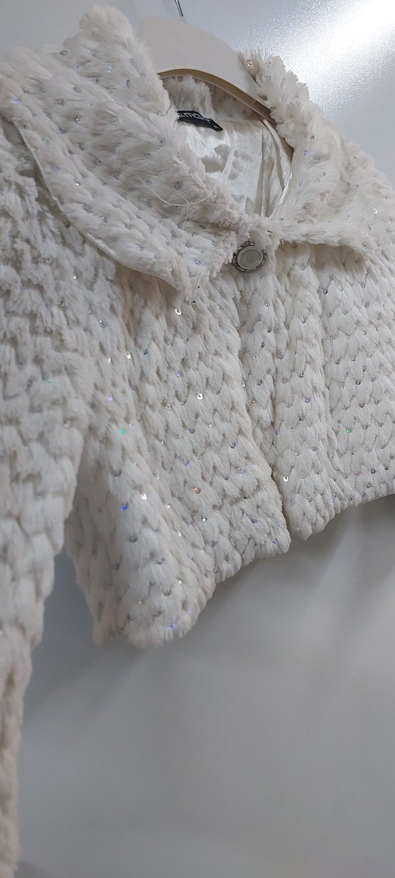 bayan kürklü bolero - Görsel 3