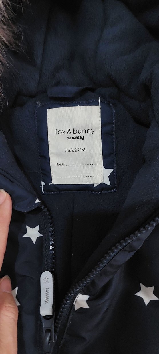 Kürklü Kapüşonlu Mavi Erkek Bebek Kayak Tulumu - Görsel 4