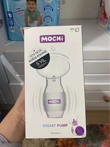 Mochi manuel göğüs pompası