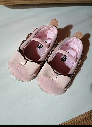 Kız Bebek babet ayakkabı 