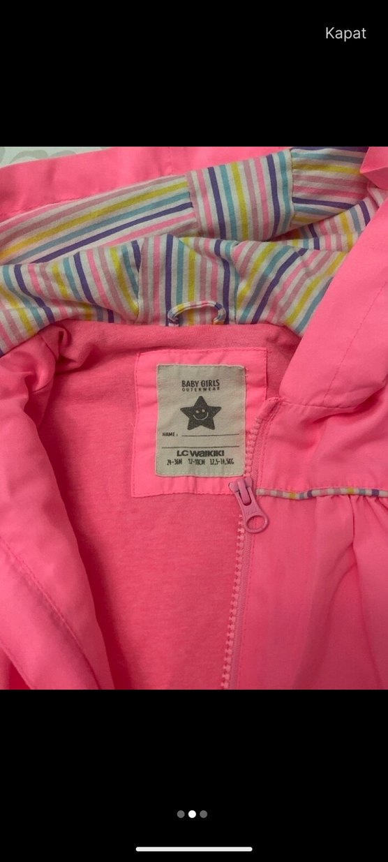 Kız Çocuk Yağmurluk - Görsel 3