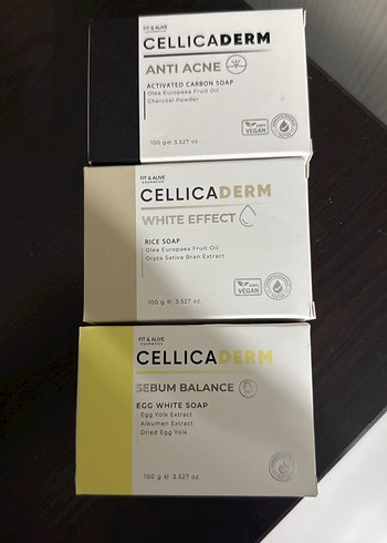 Cellicaderm Kadın Cilt Bakım Sabunları Seti - Görsel 2
