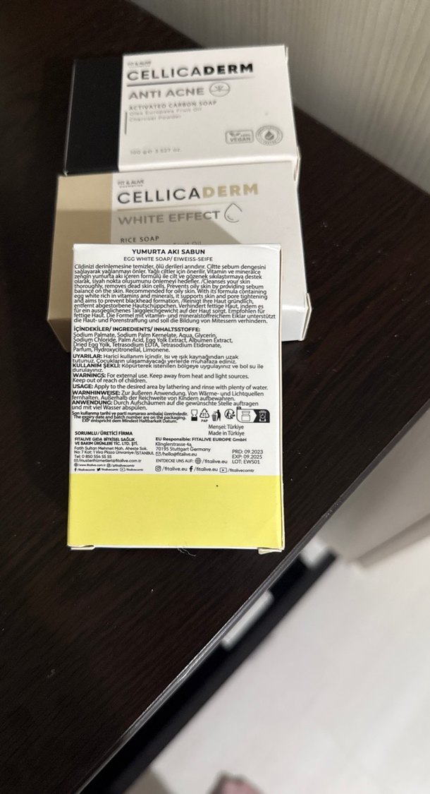 Cellicaderm Kadın Cilt Bakım Sabunları Seti - Görsel 3