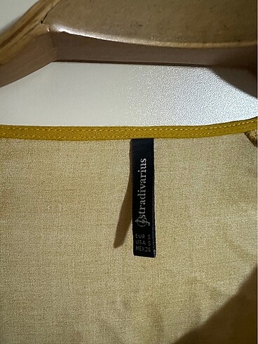 Stradivarius oversize v yaka gömlek