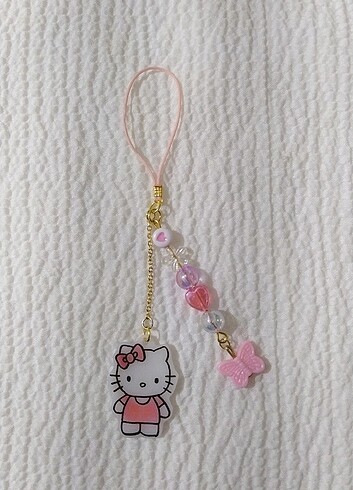  Beden Hello kitty sanrio telefon charmı
