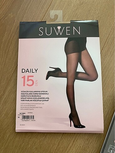 Suwen külotlu çorap natural