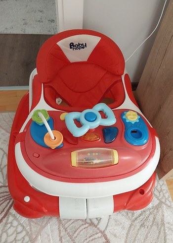 Renkli Kırmızı Bebek Yürüteci