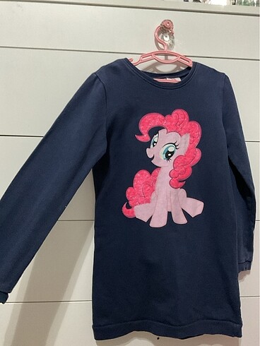LC Waikiki Kız çocuk my little pony lisanslı uzun kollu elbise