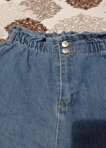 Yüksek bel kot pantolon - Görsel 5