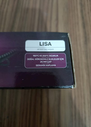 Arzum Lisa Saç Maşası Bej-Gri - Görsel 8