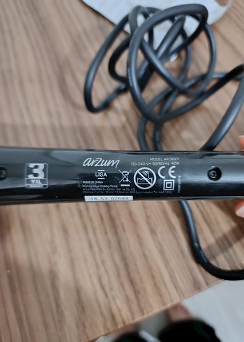 Arzum Lisa Saç Maşası Bej-Gri - Görsel 9