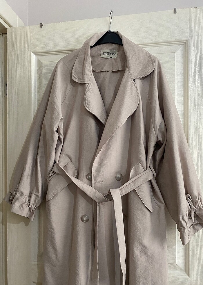 Trençkot vizon renk - Görsel 2