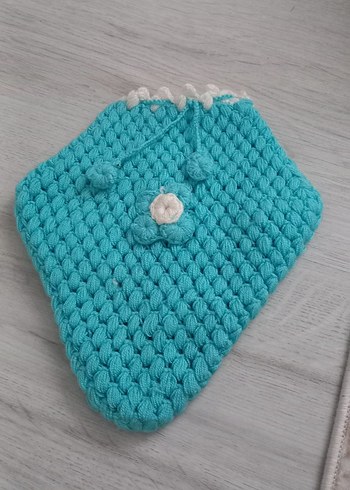 Turkuaz Nakışlı lif - Görsel 2