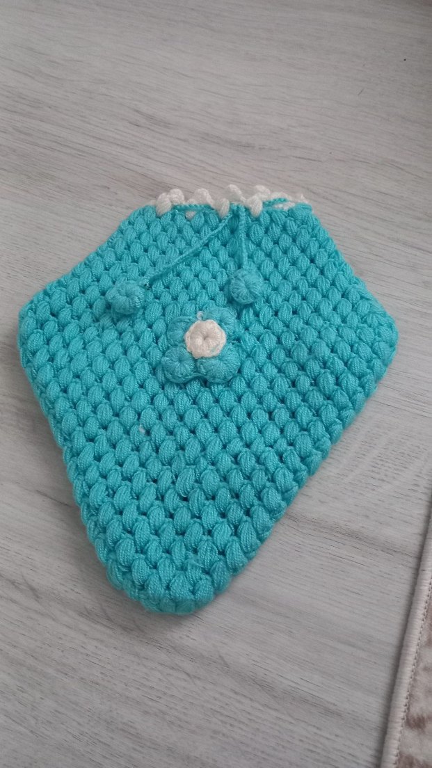 Turkuaz Nakışlı lif - Görsel 2