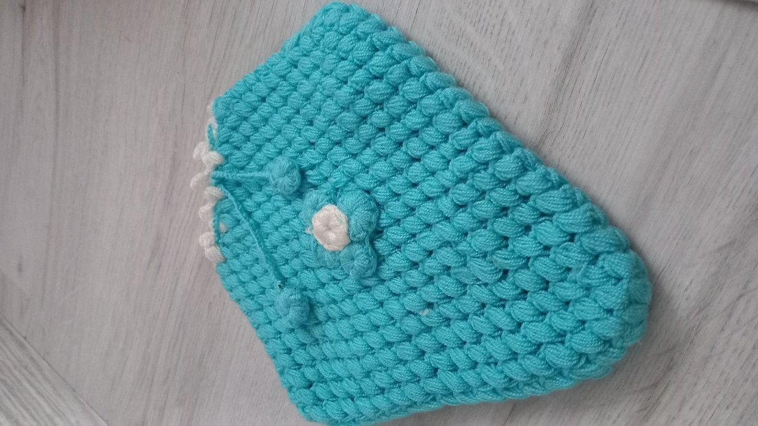 Turkuaz Nakışlı lif - Görsel 3