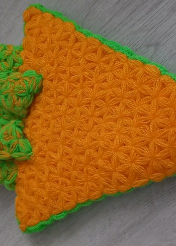 Renkli Turuncu Banyo lifi - Görsel 4