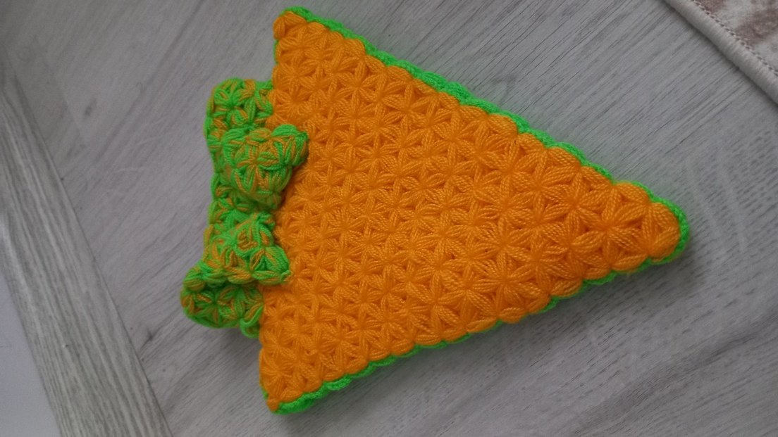 Renkli Turuncu Banyo lifi - Görsel 4