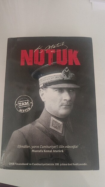 Nutuk çok iyi durumda