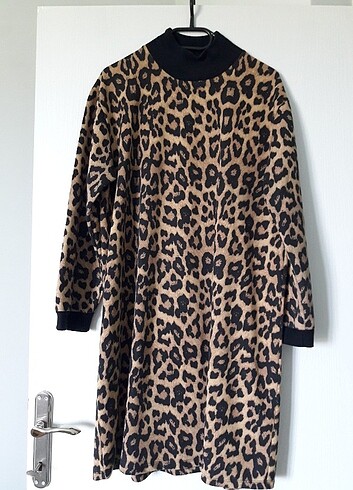 Diğer Leopar tunik genis kalip