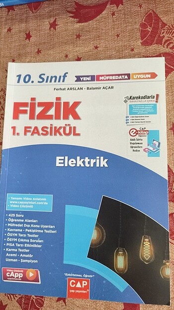  10. Sınıf çap fizik