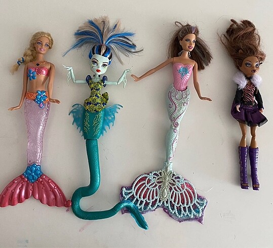 Beden Monster high en son fotoğraftaki gibi CLAWDEEN WOLF