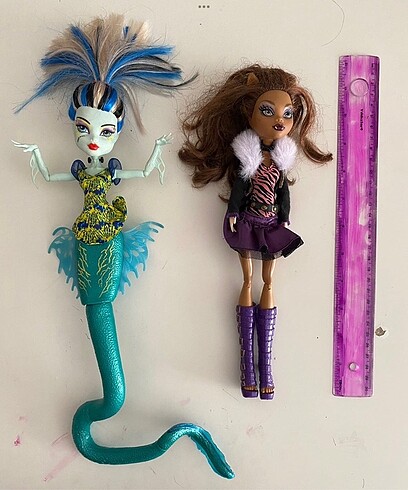 Beden Renk Monster high en son fotoğraftaki gibi CLAWDEEN WOLF