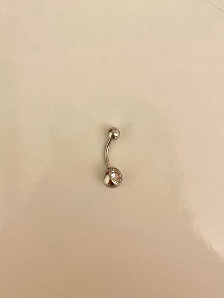 Cerrahi Çelik Göbek Piercingi - Görsel 2