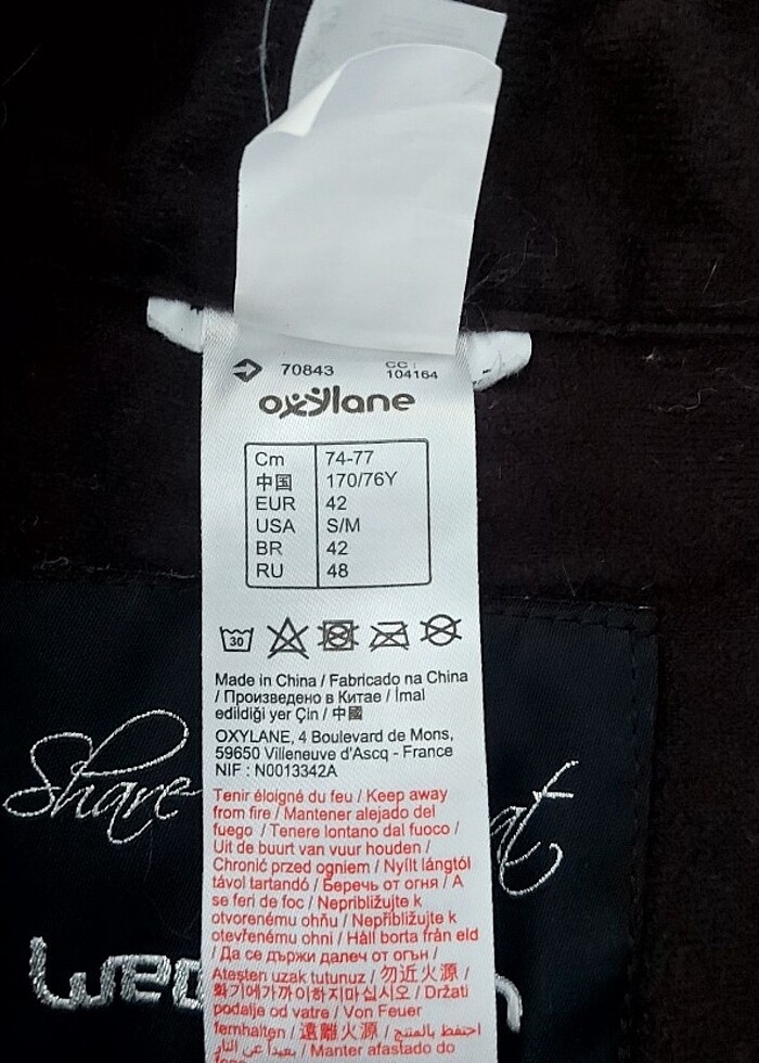 Kadın Kar pantalon, 42 beden - Görsel 2