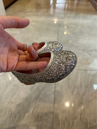 22 Beden gri Renk Kız bebek babet