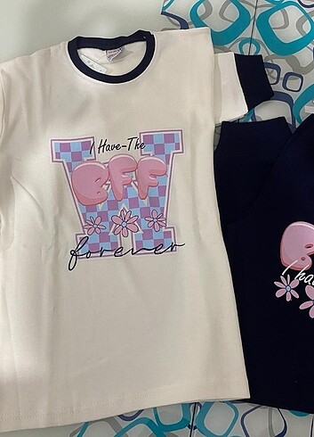 Kız çocuk pijama takımı sıfır ürün Tarık pijama