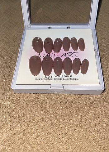 kedi gözü pembe tırnak seti nails - Görsel 2